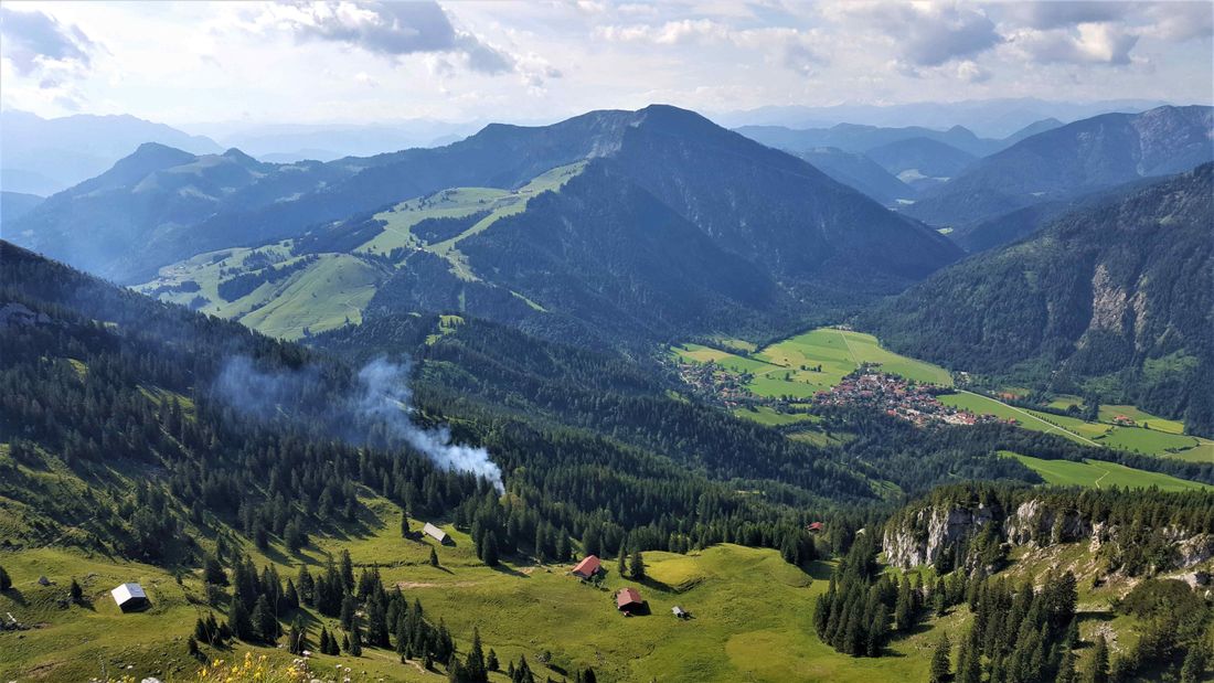 Wanderung in den Bergen