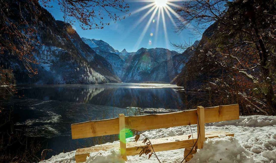 Königsee im Winter