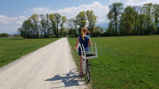 Radelweg rund um den Chiemsee