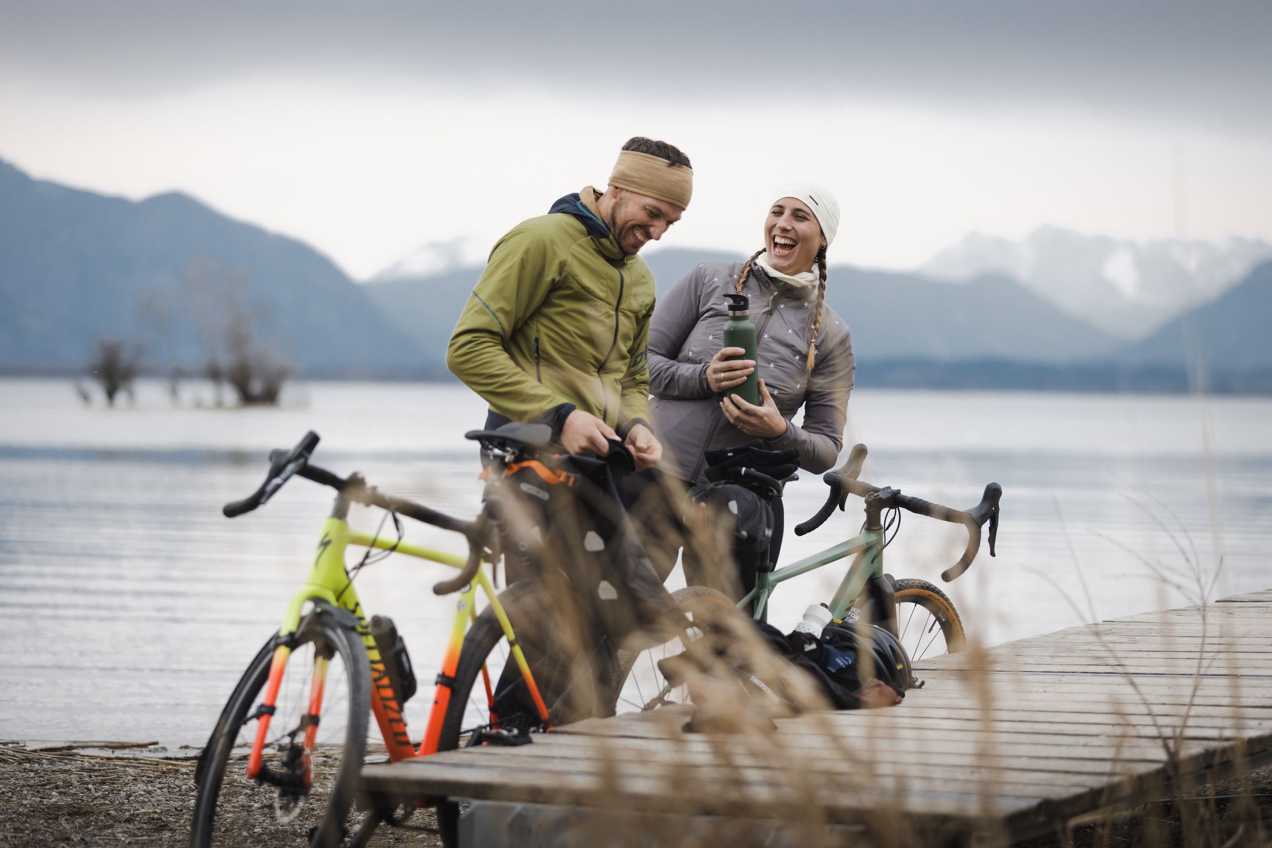 Gravelbiker am Chiemsee (C) Chiemgau GmbH