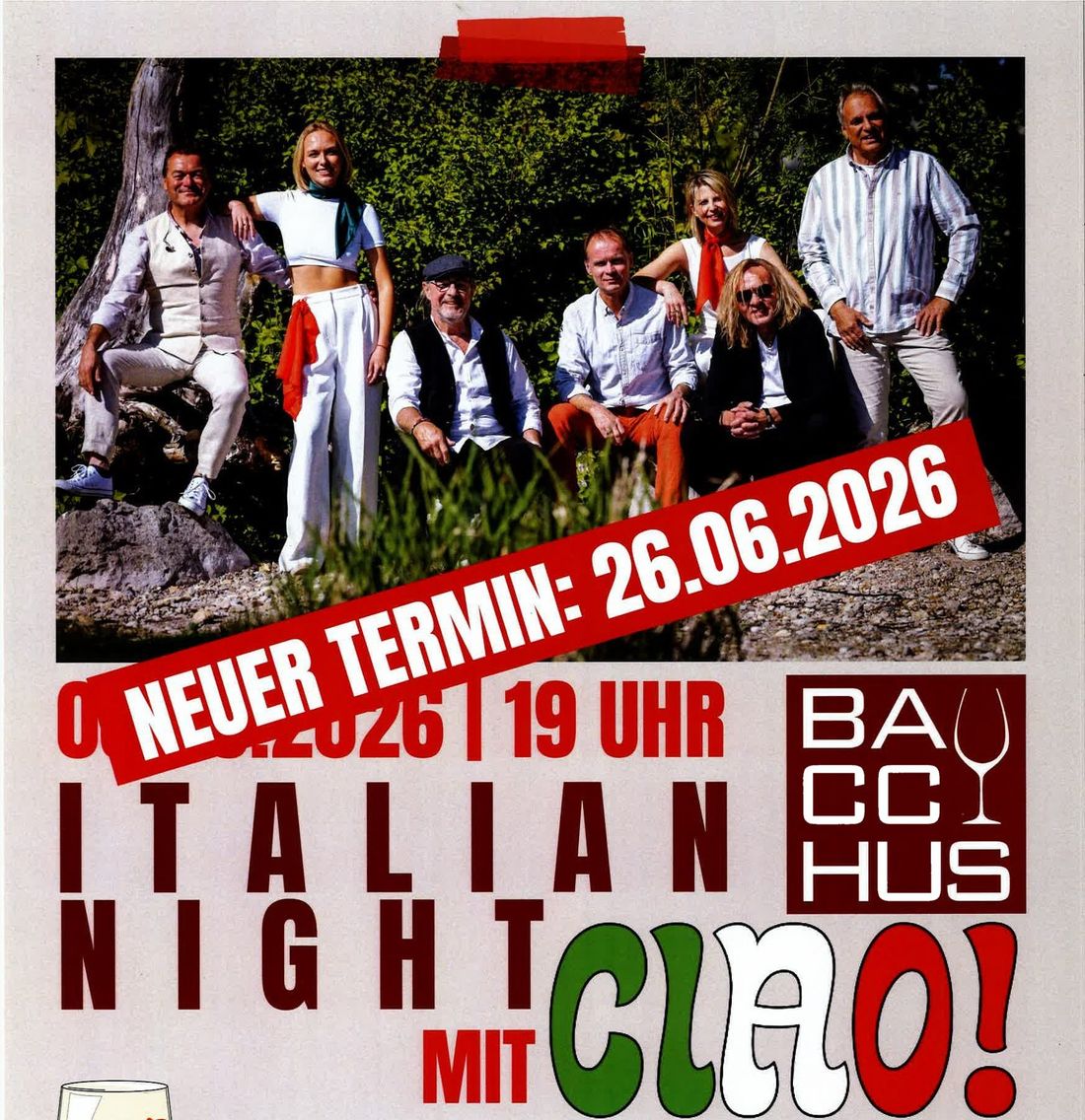 Italienische Nacht im Bacchus