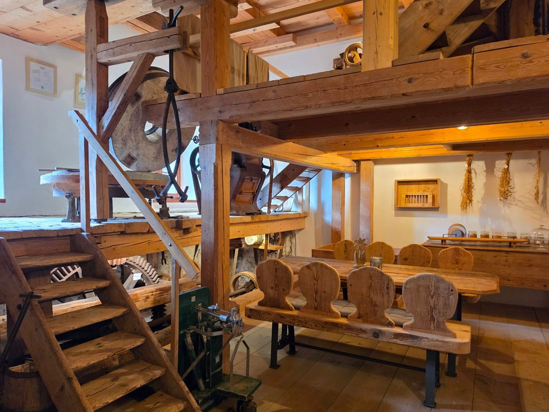 Unser Mühlenmuseum mit denkmalgeschützer Ausstattung.