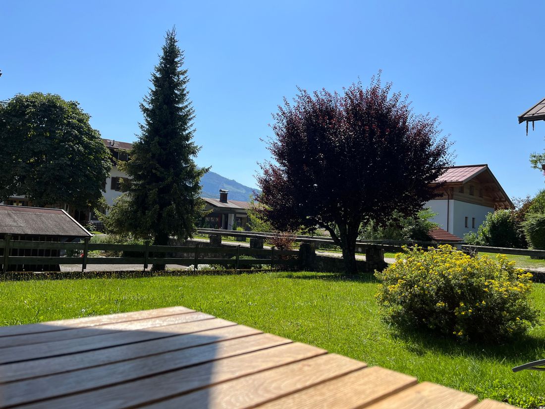 Blick von der Terrasse