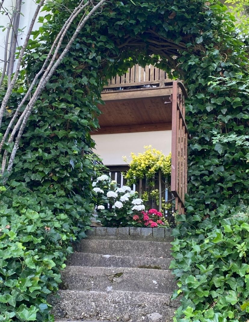 Hier kann man auch schön sitzen...