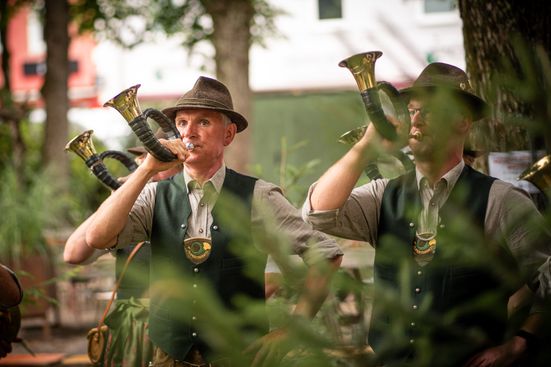 Jagdhornbläser