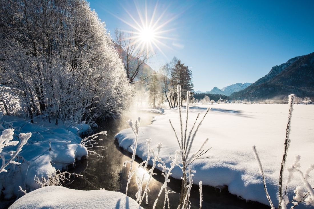 Blick vom Golfplatz zum Sauriasslkopf