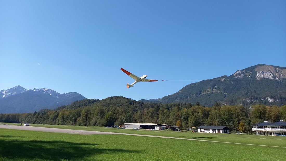 Segelflugpatz in Unterwössen