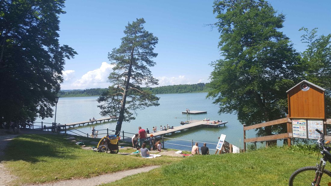 Der Hartsee (nahegelegene Badestelle)