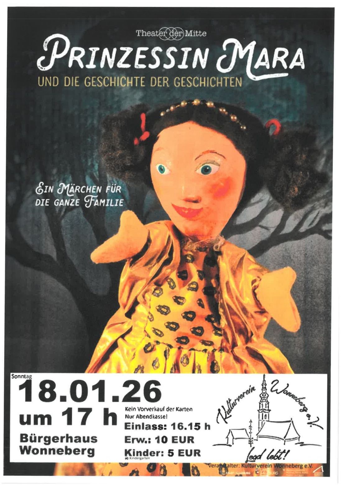 Prinzessin Mara im Bürgerhaus Wonneberg