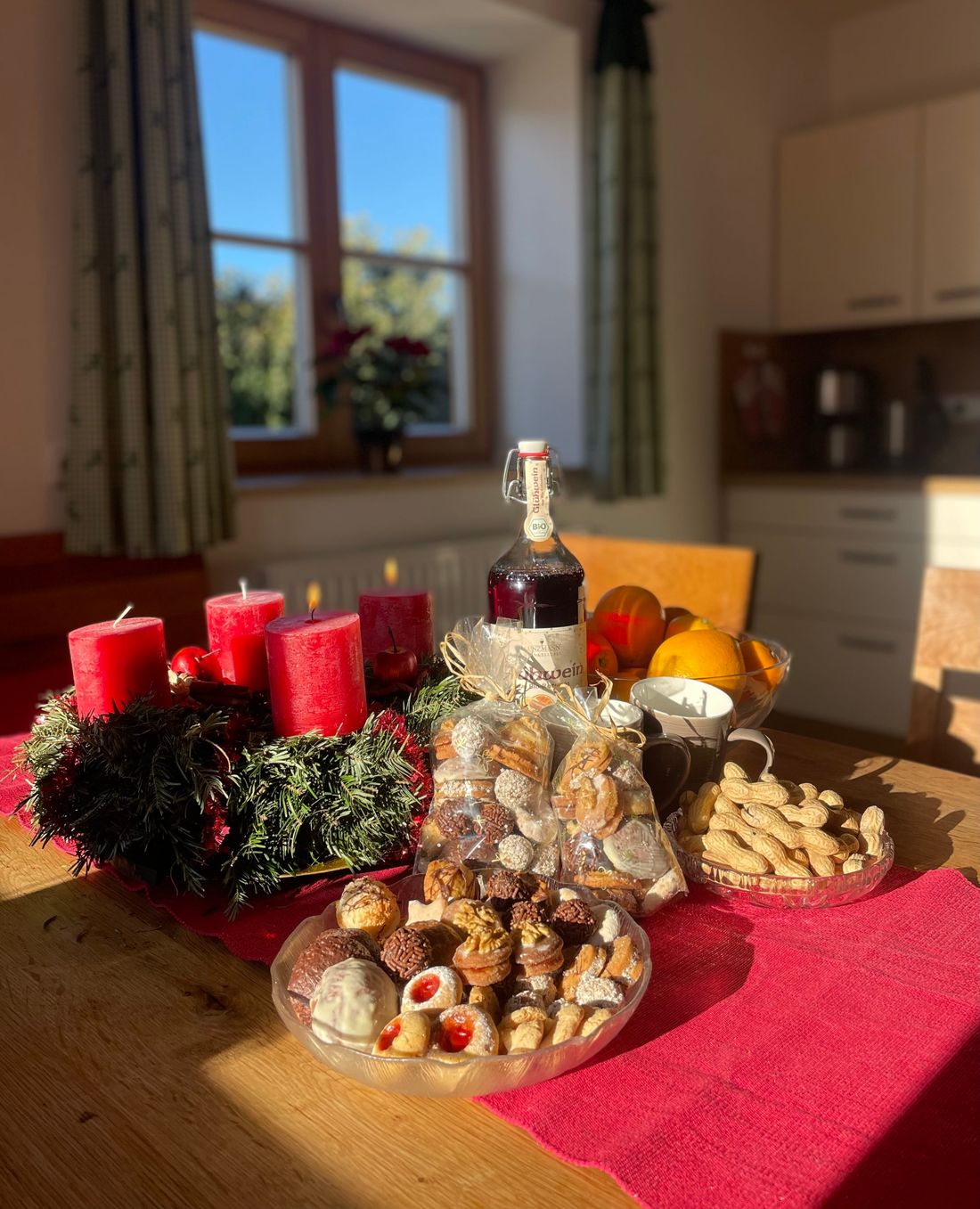 Selbstgebackene Plätzchen