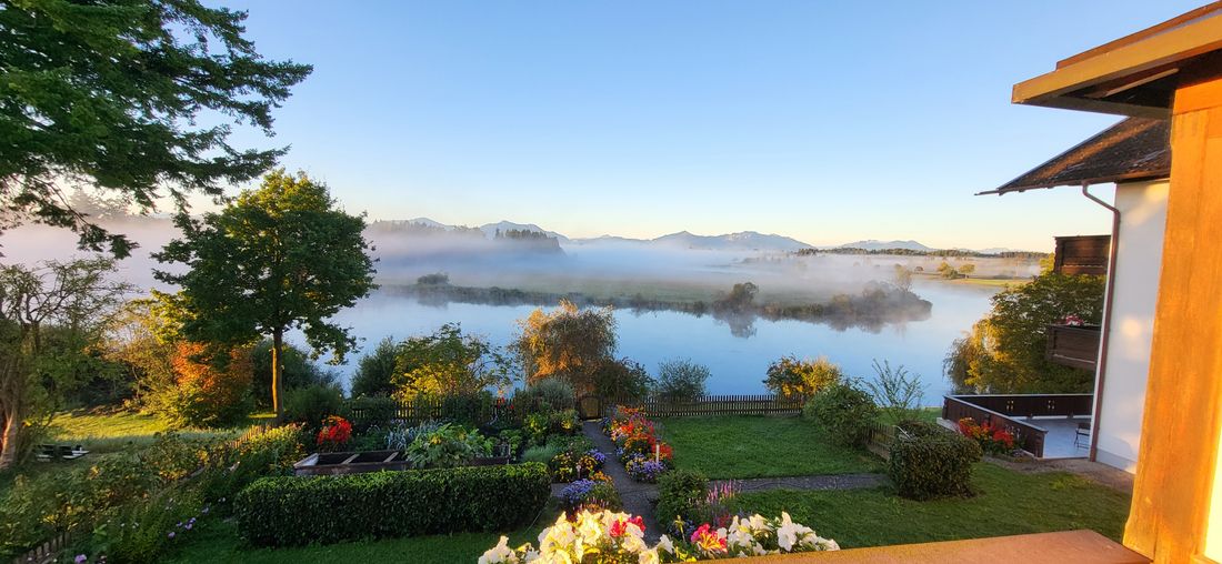 Balkonblick - Morgenstimmung
