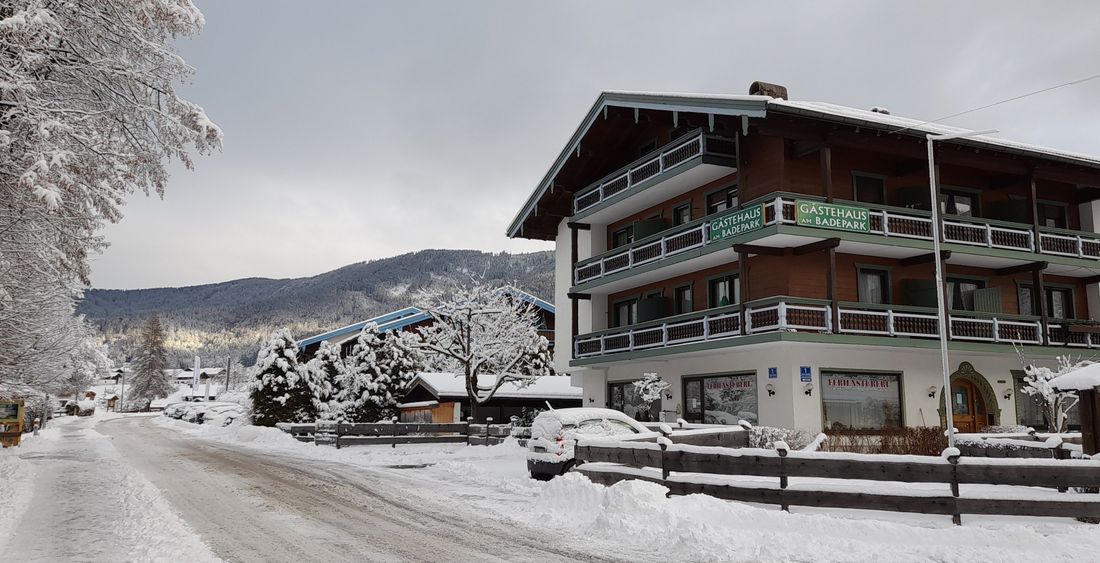 Hausansicht Winter