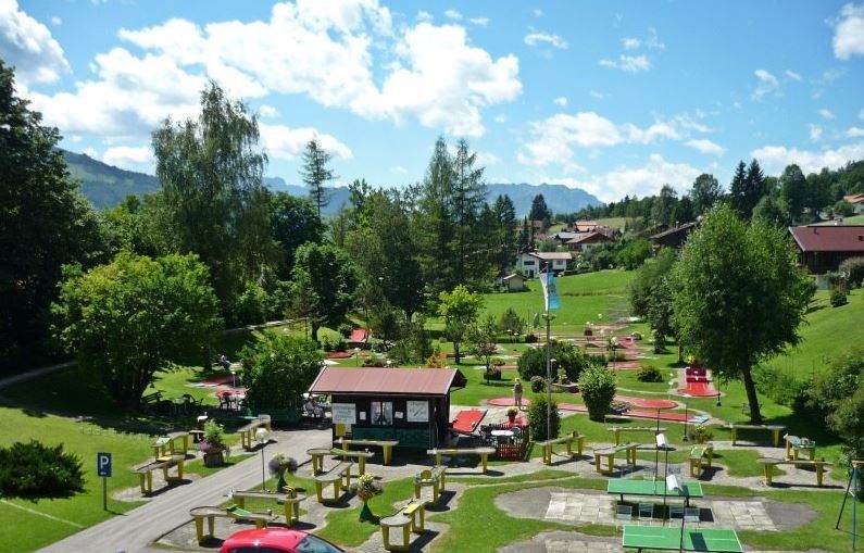 Minigolf spielen in Reit im Winkl