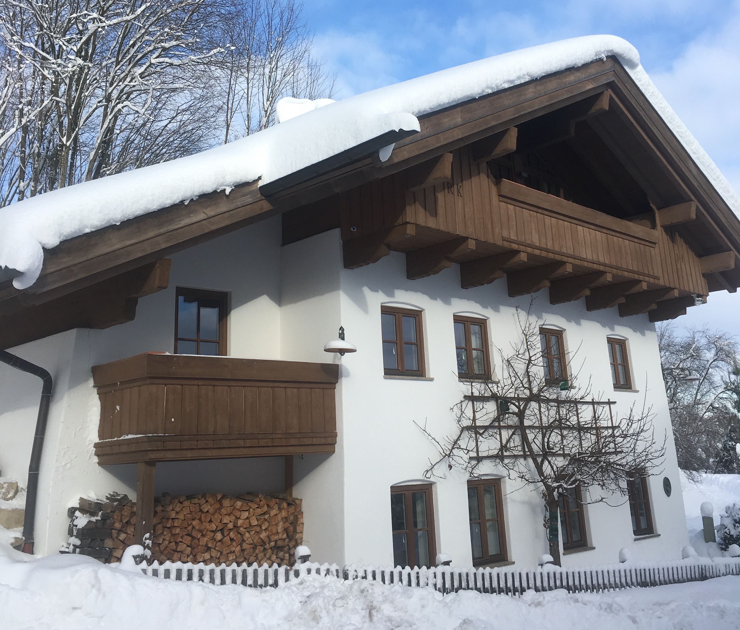 Ferienhaus Auszeit im Winter