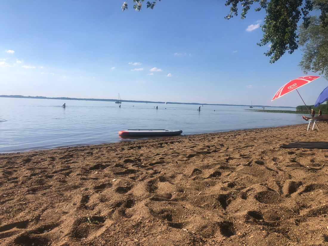 einer unserer Lieblingsplätze am Chiemsee, wer braucht da noch bitte die Karibik ?