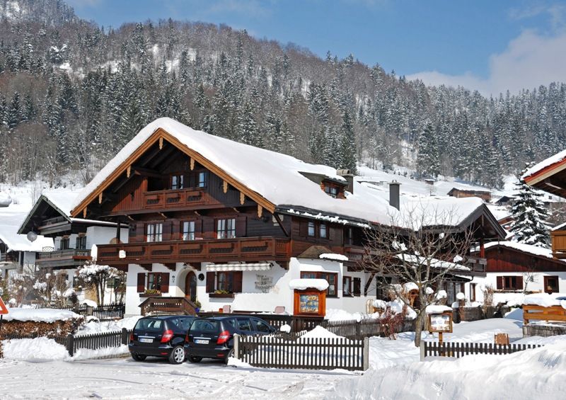 Das Gästehaus Breitenlohner im Winter