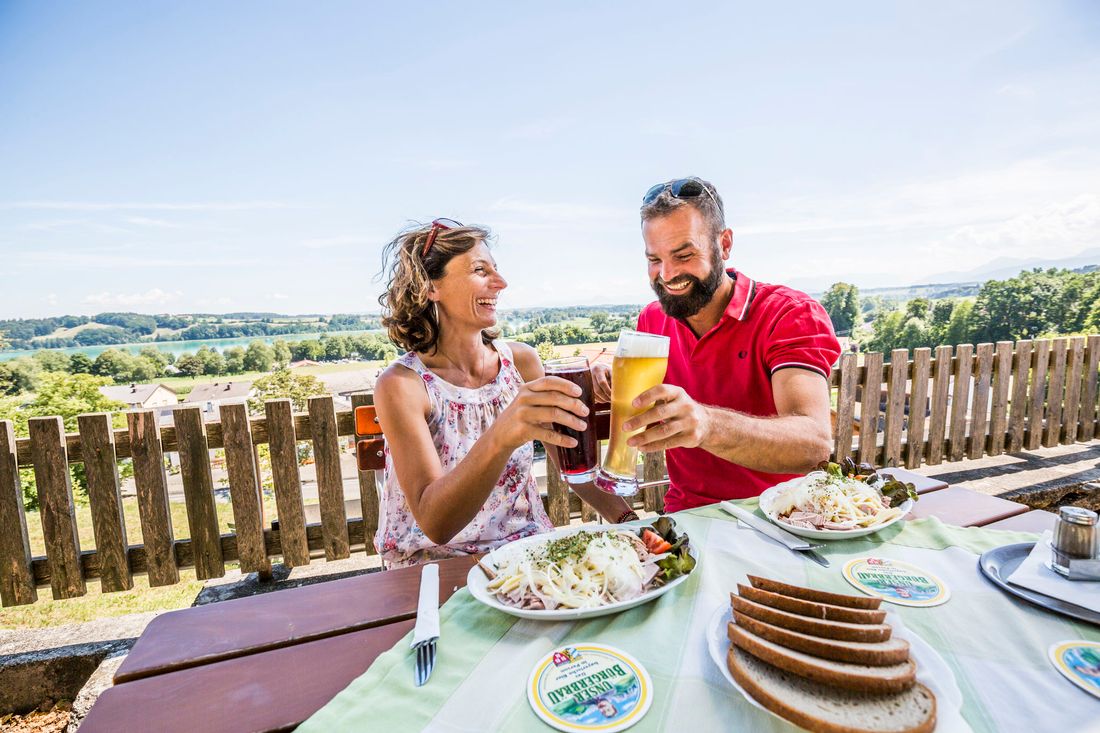 Radpause in Taching am See