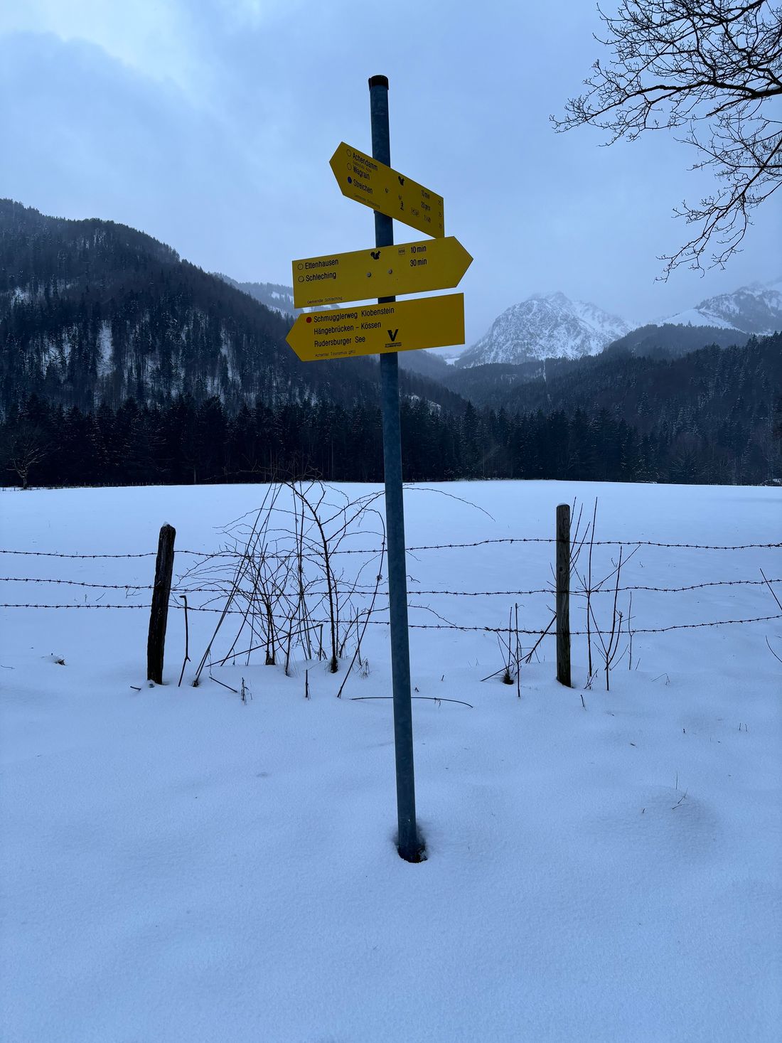 Wegweiser Wandern