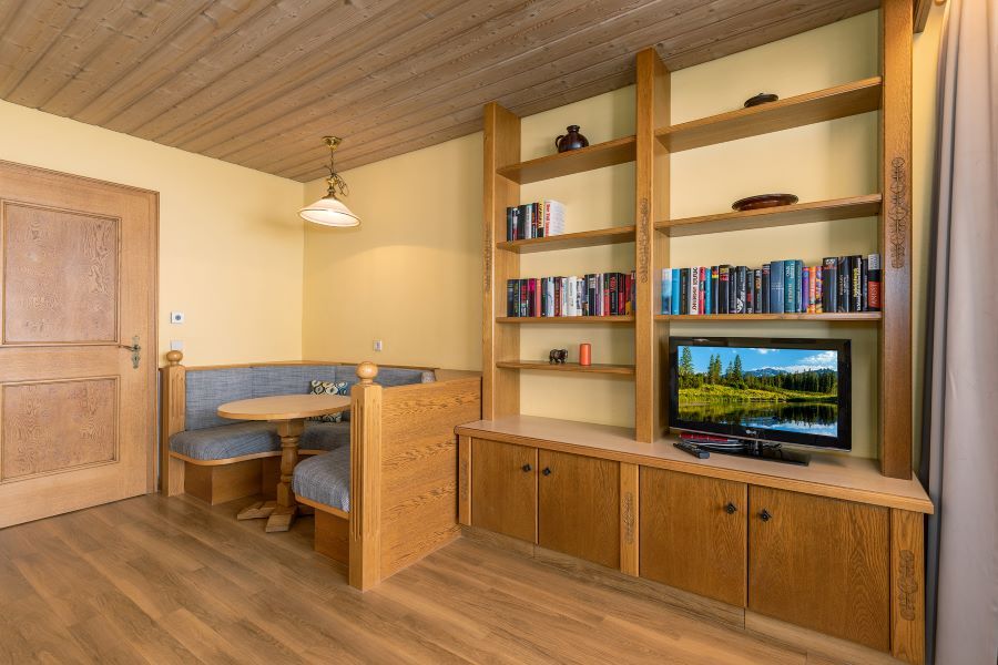 Berghof Apartment - Essbereich
