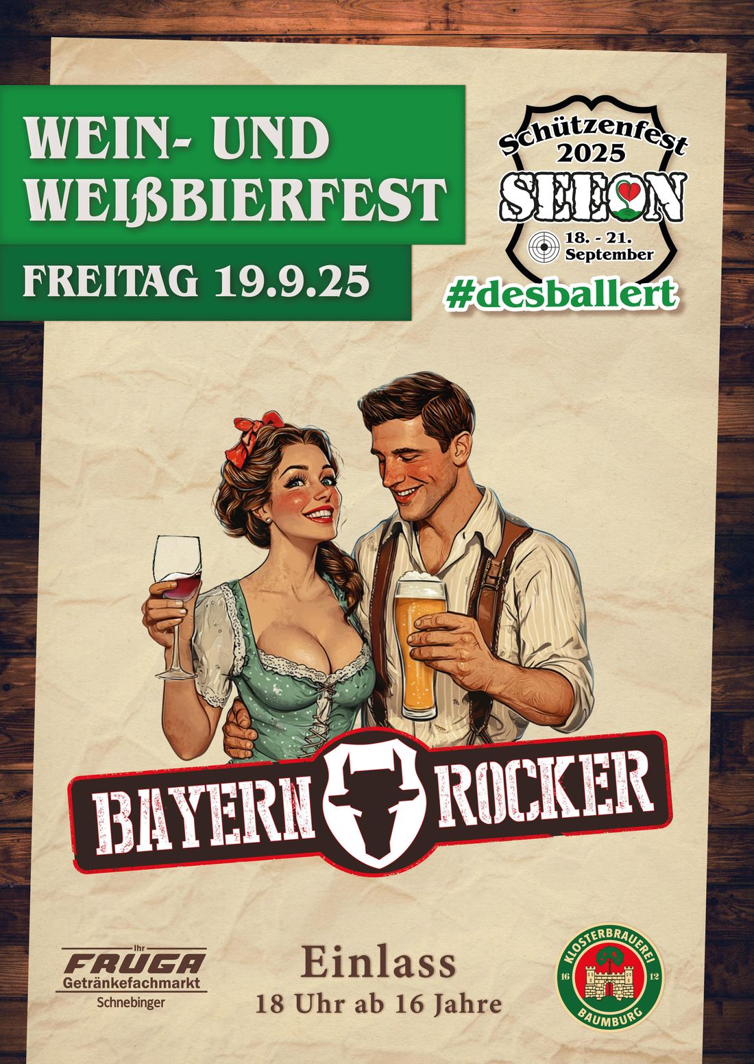 Wein- & Weißbierfest Schützengesellschaft Seeon