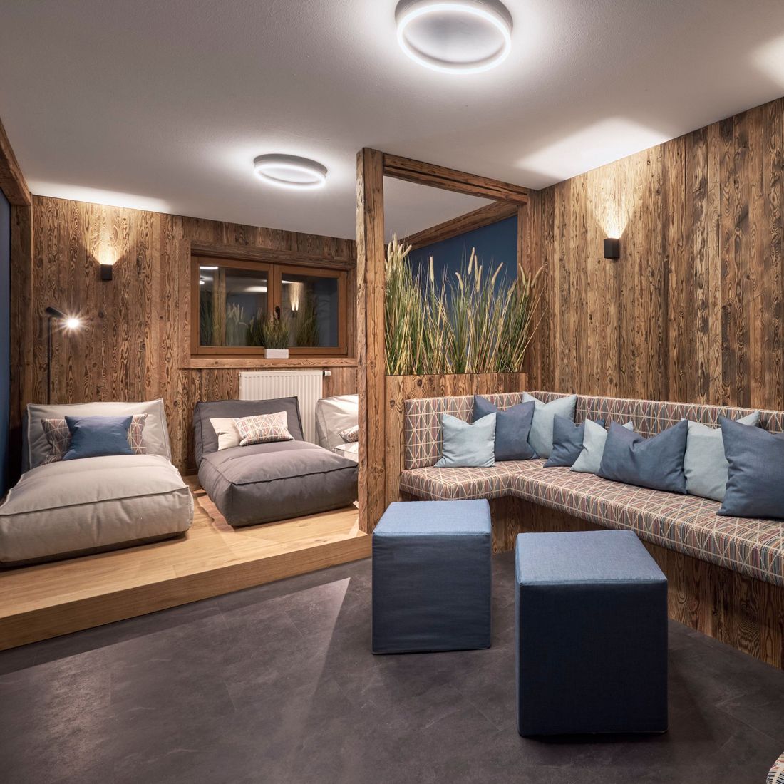 activechalets six.nine.eight alpspa family Ruhebereich