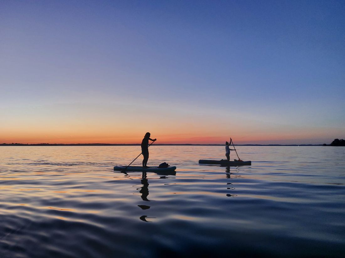 Sonnenuntergang Chiemsee