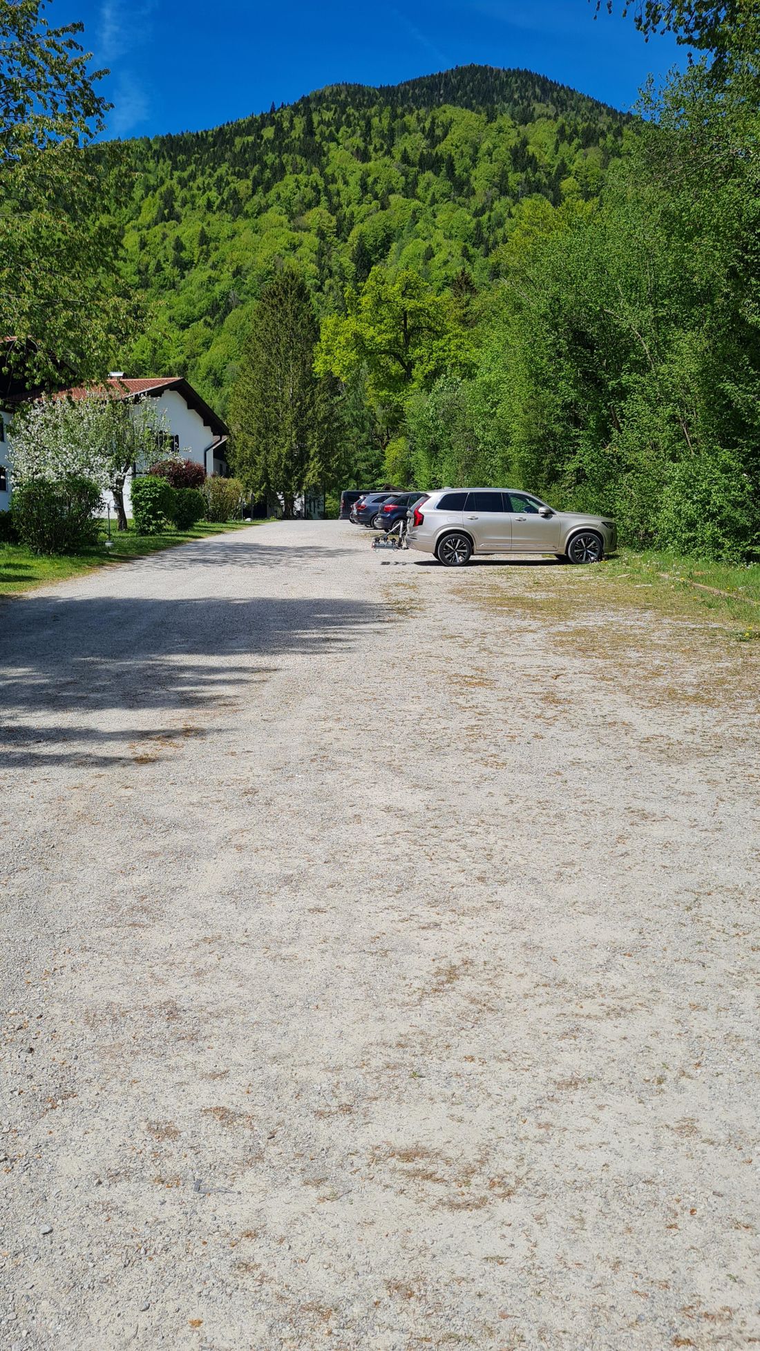 Parkmöglichkeit vor dem Haus