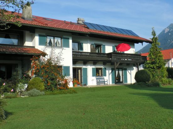 house view in summer