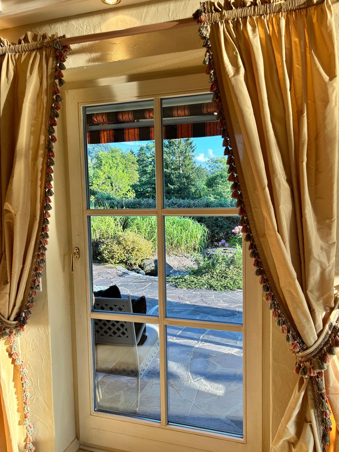 Aussicht in den Garten