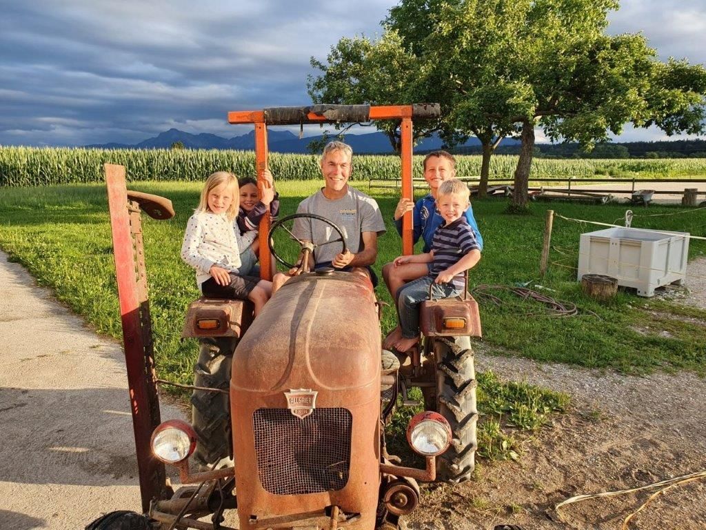 Traktorfahrt mit Bauer Matthias