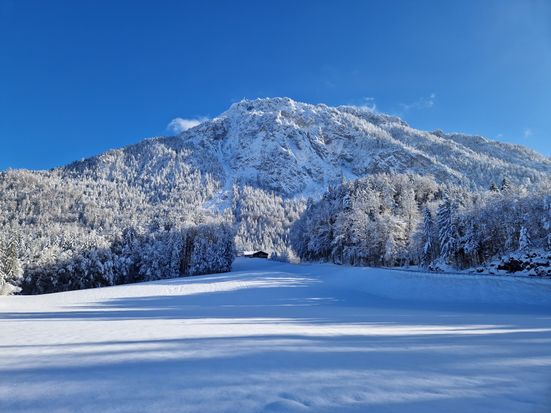 Bergkulisse im Winter