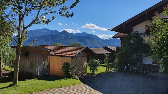 Blick vom Hof aus