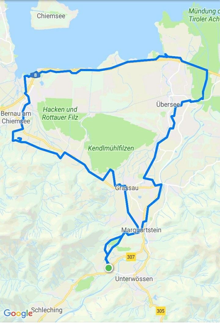 Wunderschöne Radtour
