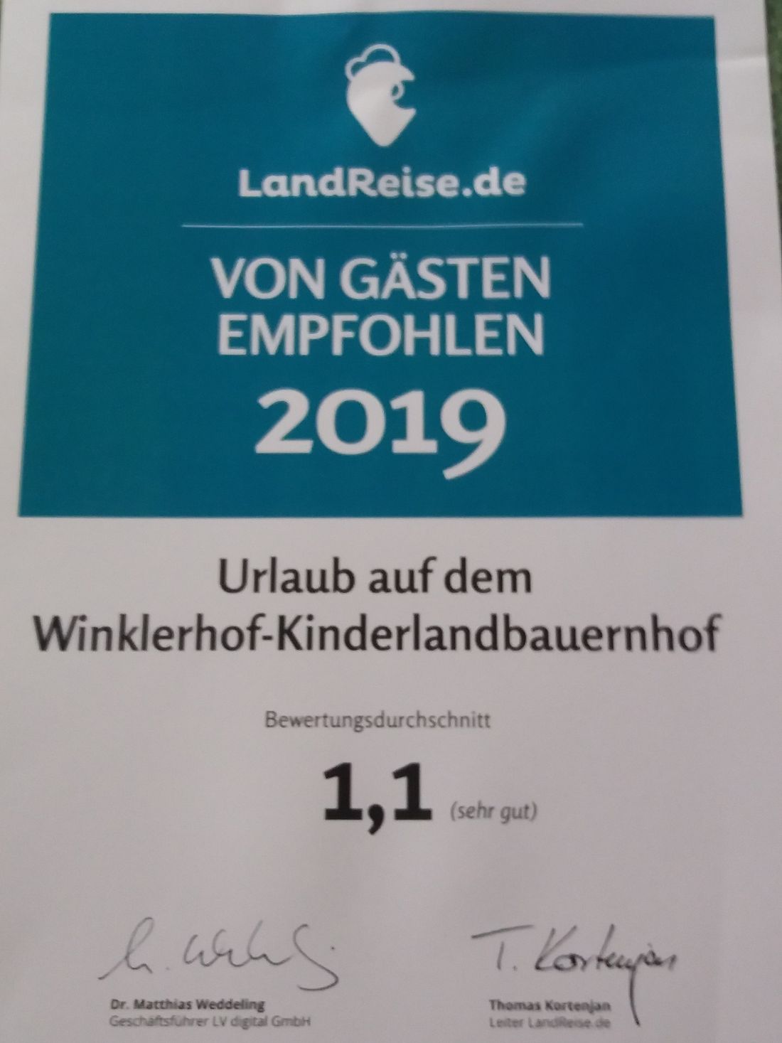 Liebe Gäste, Ihr seid die besten, danke