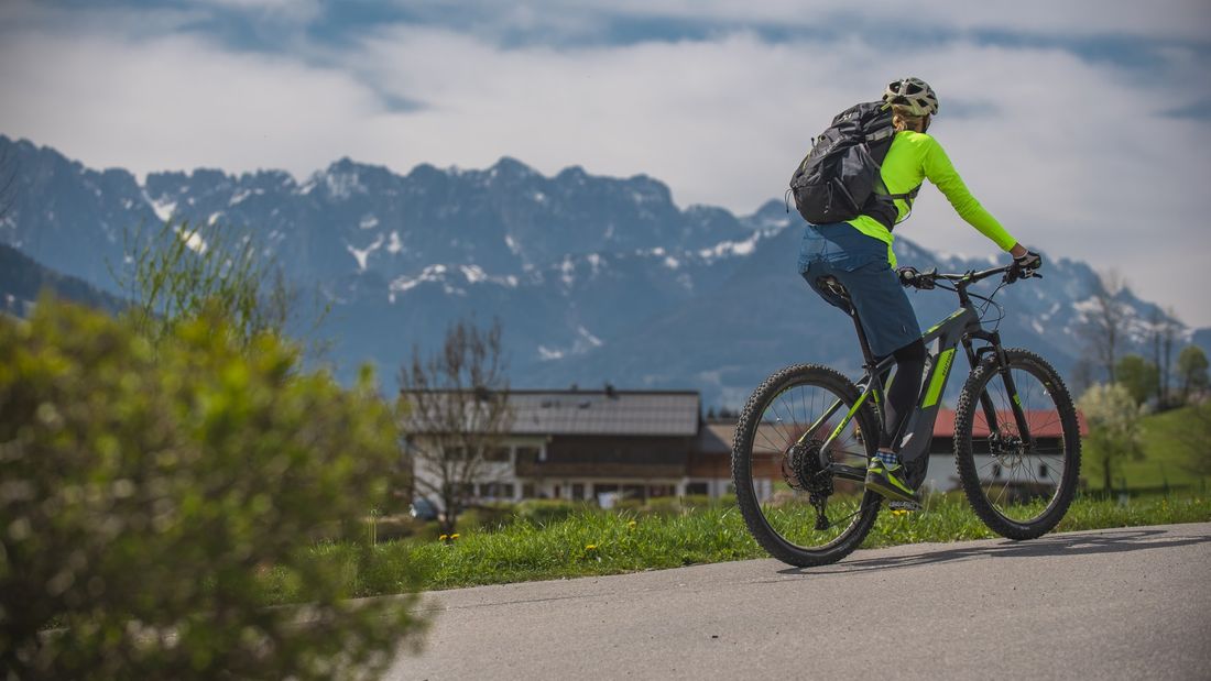 Blick auf´s Kaisergebirge