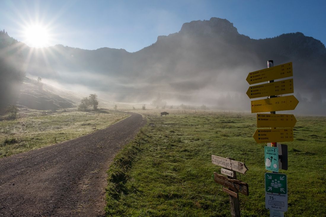 zahlreiche Wandermöglichkeiten in der Region