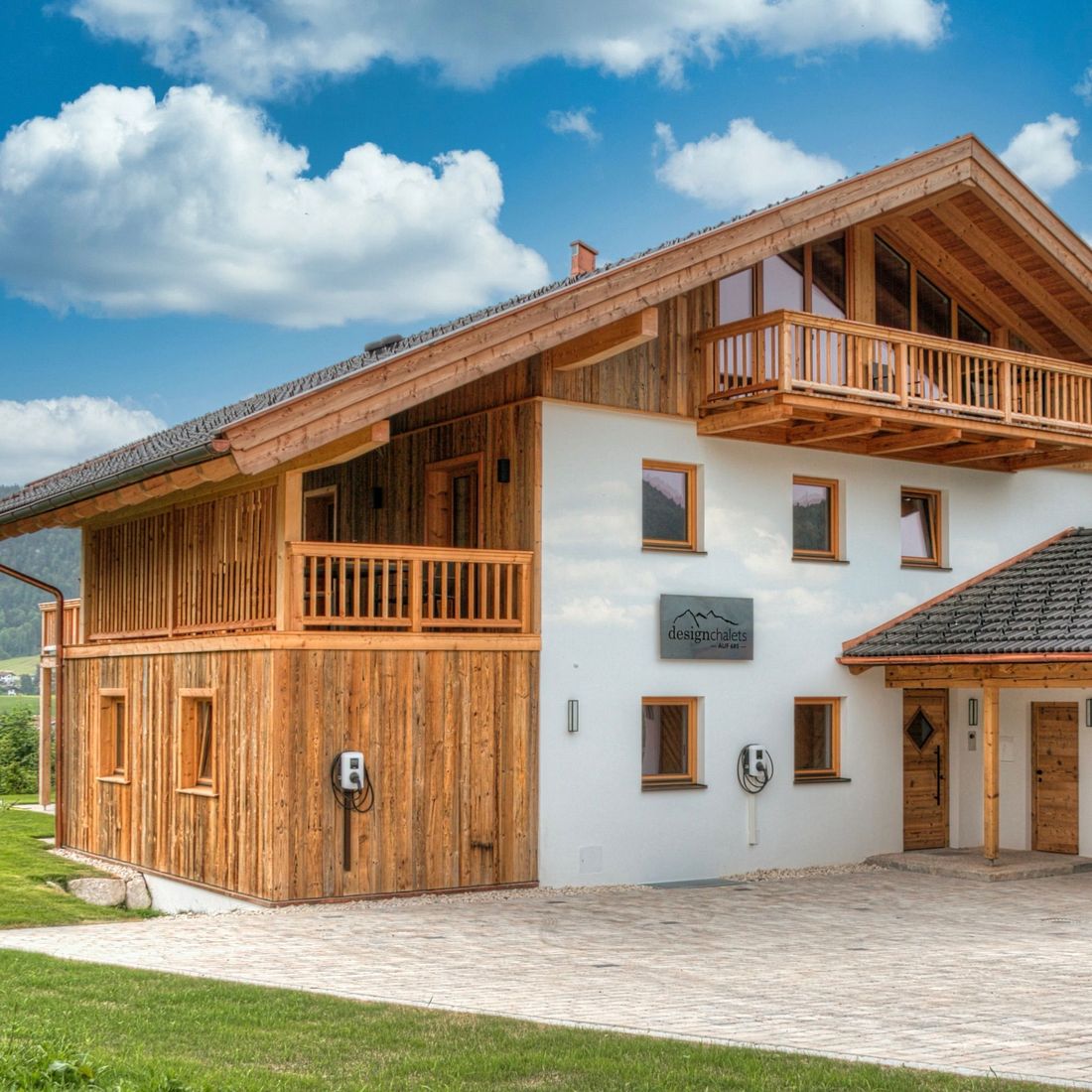 designchalets auf 685 Haus Sommer Nordseite