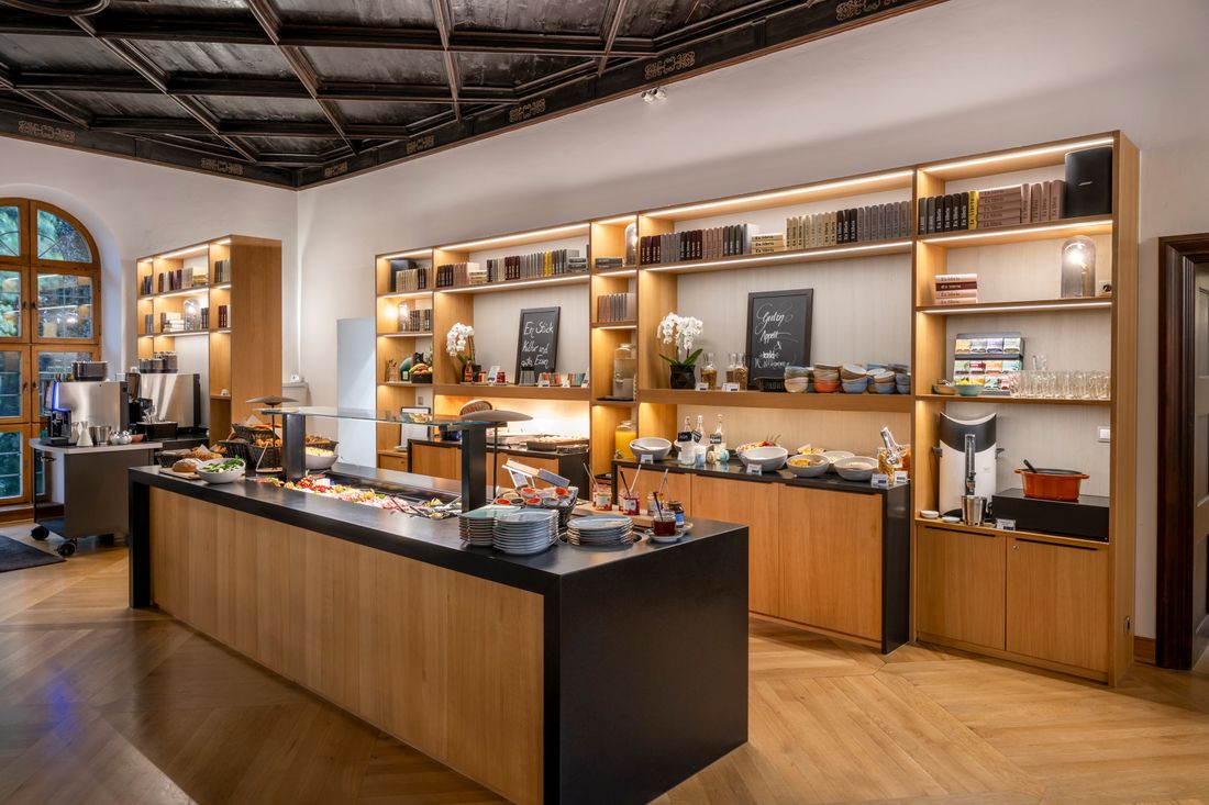 Frühstücksbuffet Restaurant Ex Libris