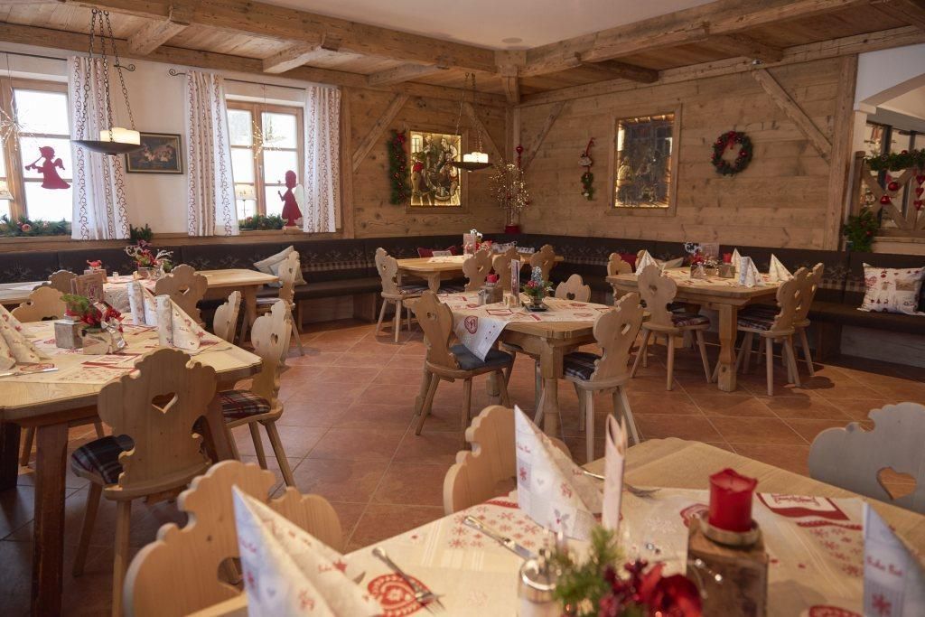 die Gaststube im Berghotel Birkenhof