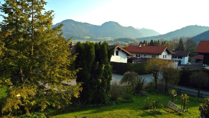 Aussicht vom Balkon