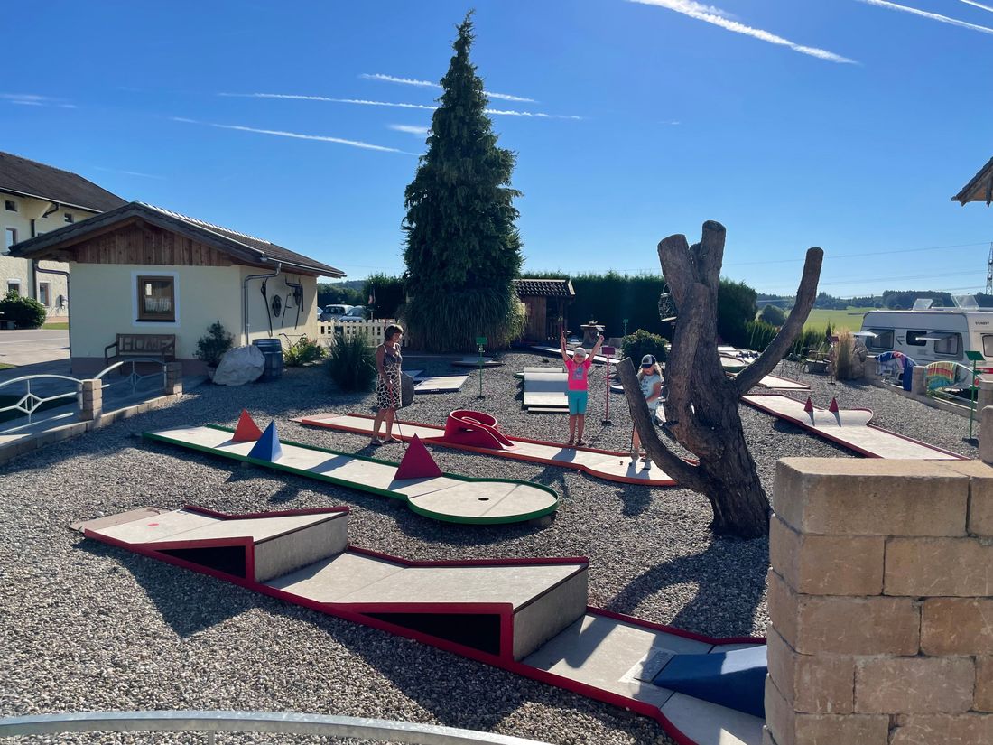 kostenlose Minigolfanlage