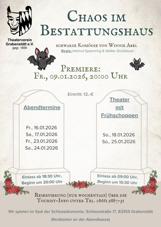 Chaos im Bestattungshaus