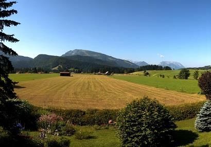 Aussicht mit unverbautem Blick nach Westen
