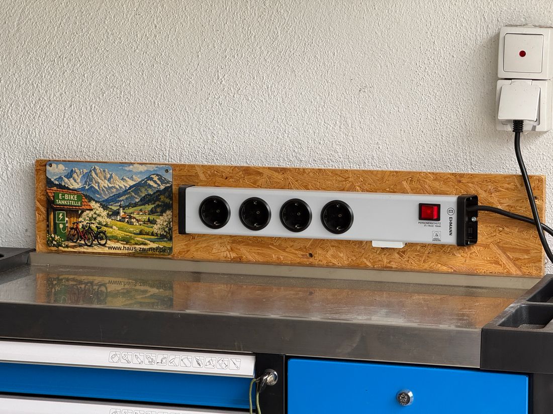Ladestation E-bikes Haus Zauner