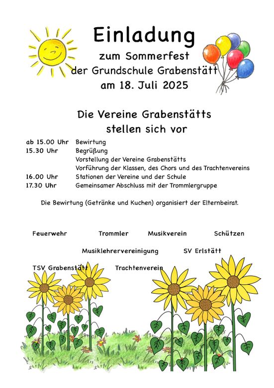 Sommerfest 18.07.2025