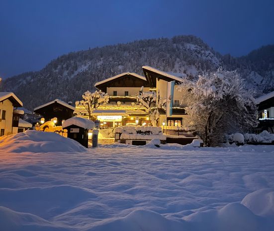 das Hotel Almrausch im Winter