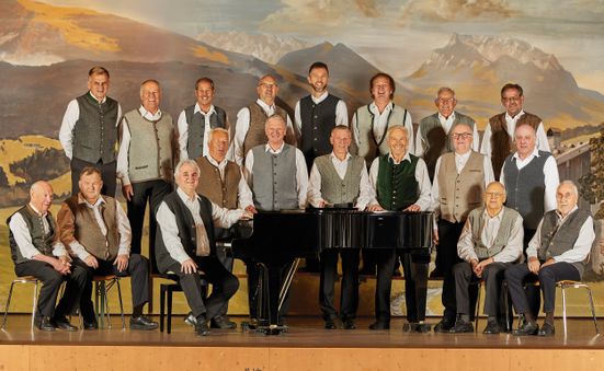 Gruppenbild Männergesangverein Reit im Winkl