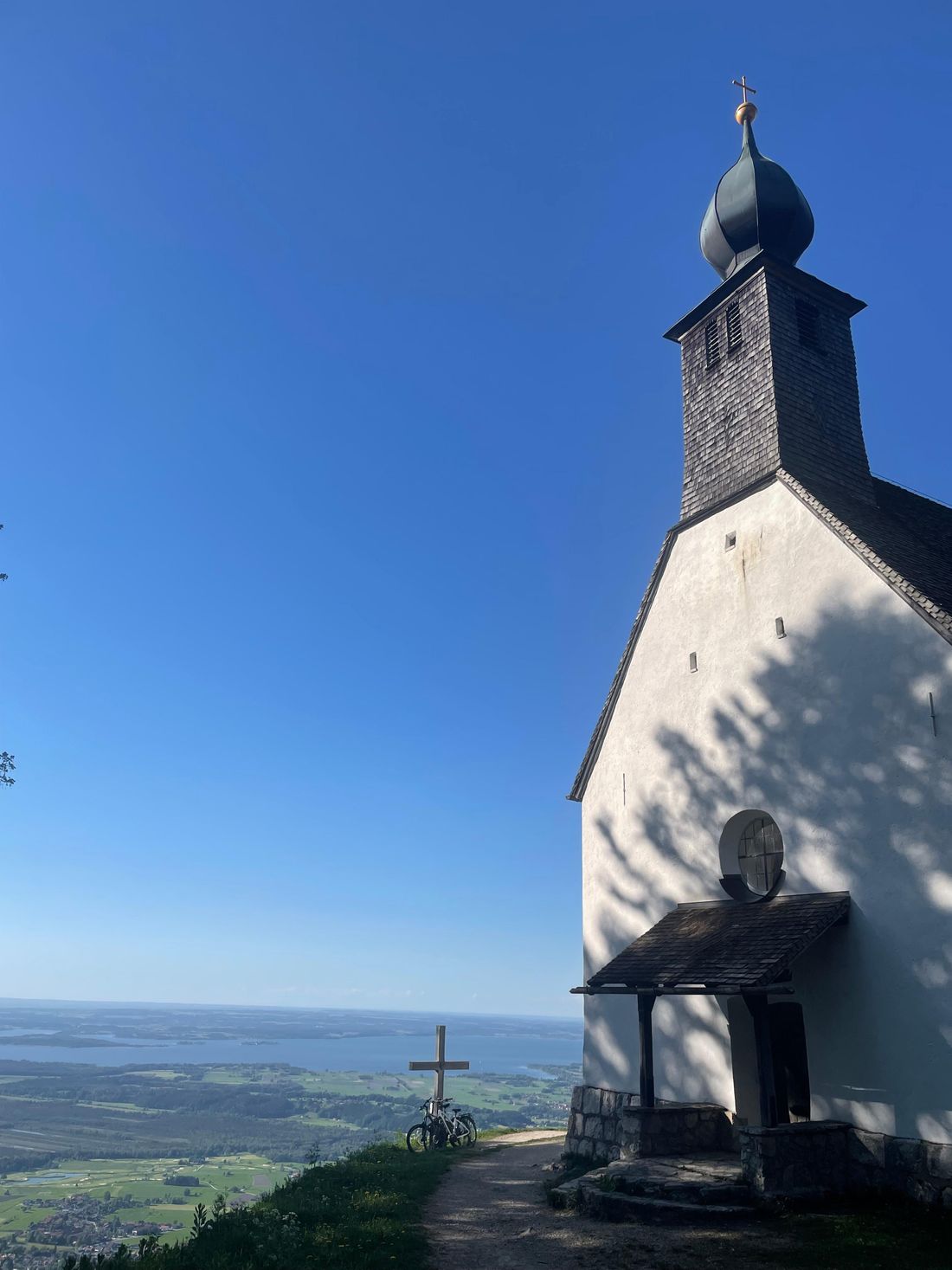 Wanderung zur Schnappenkapelle Marquartstein (mit Blick auf den Chiemsee)