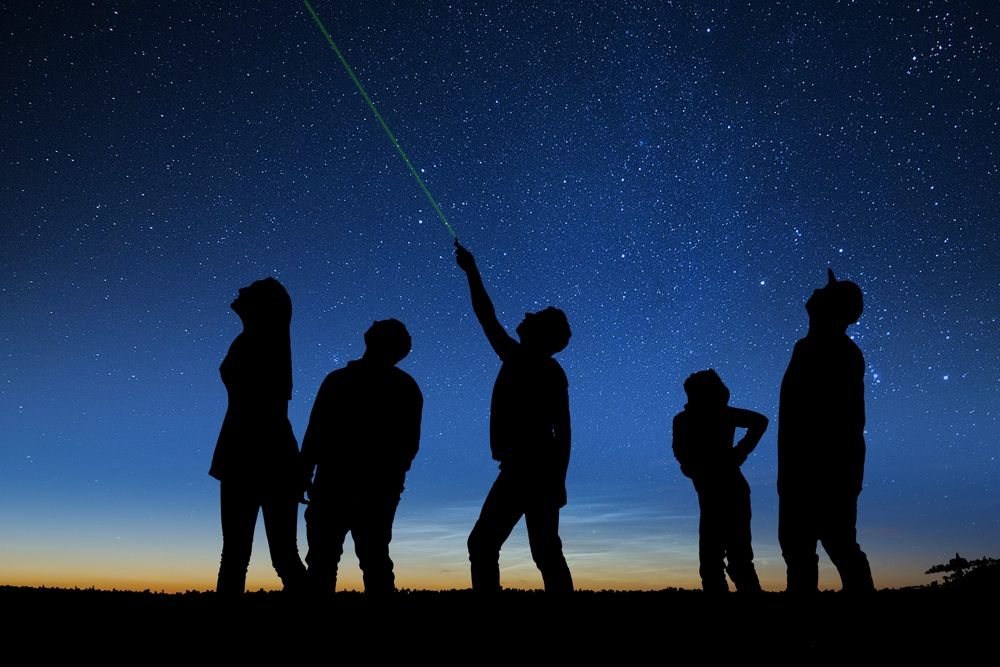 Sternführung auf der Winklmoos-Alm