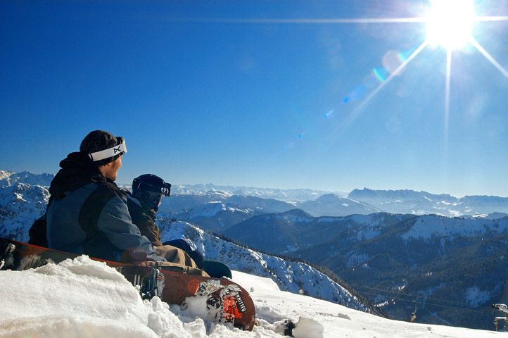 Winteraussicht Hochfelln